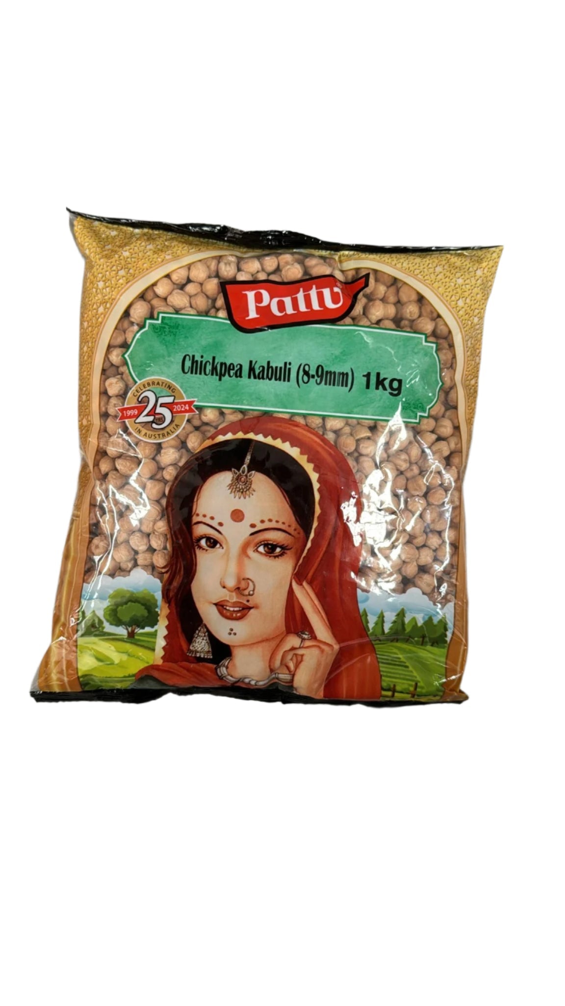 Pattu Chickpeas (Kabuli)8-9mm 1kg