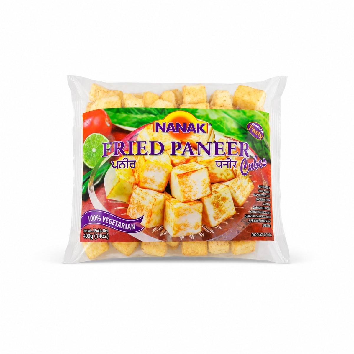 Nanak Frozen Fried Paneer Cubes 1kg