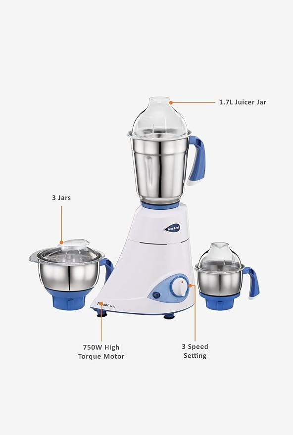 Preethi Blue Leaf Platinum Mixer 750W