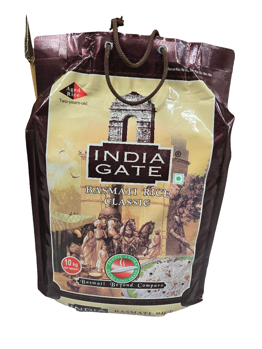 India Gate Basmati Rice Classic 10Kg