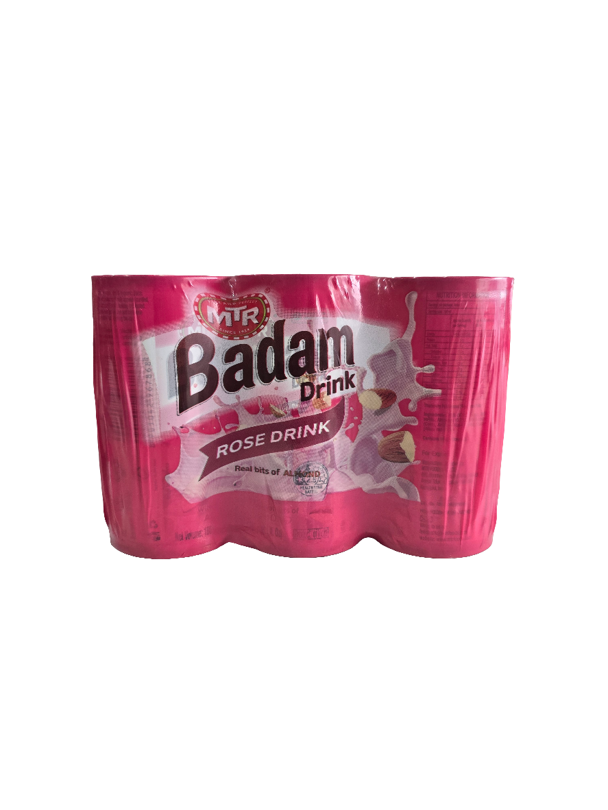Mtr Badam Drink 6 Pack (Rose) 180ml
