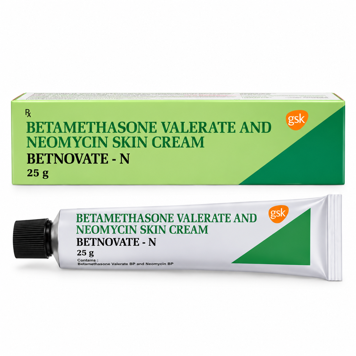 Betnovate-N Betamethasone Valerate & Neomycin Skin Cream 25g