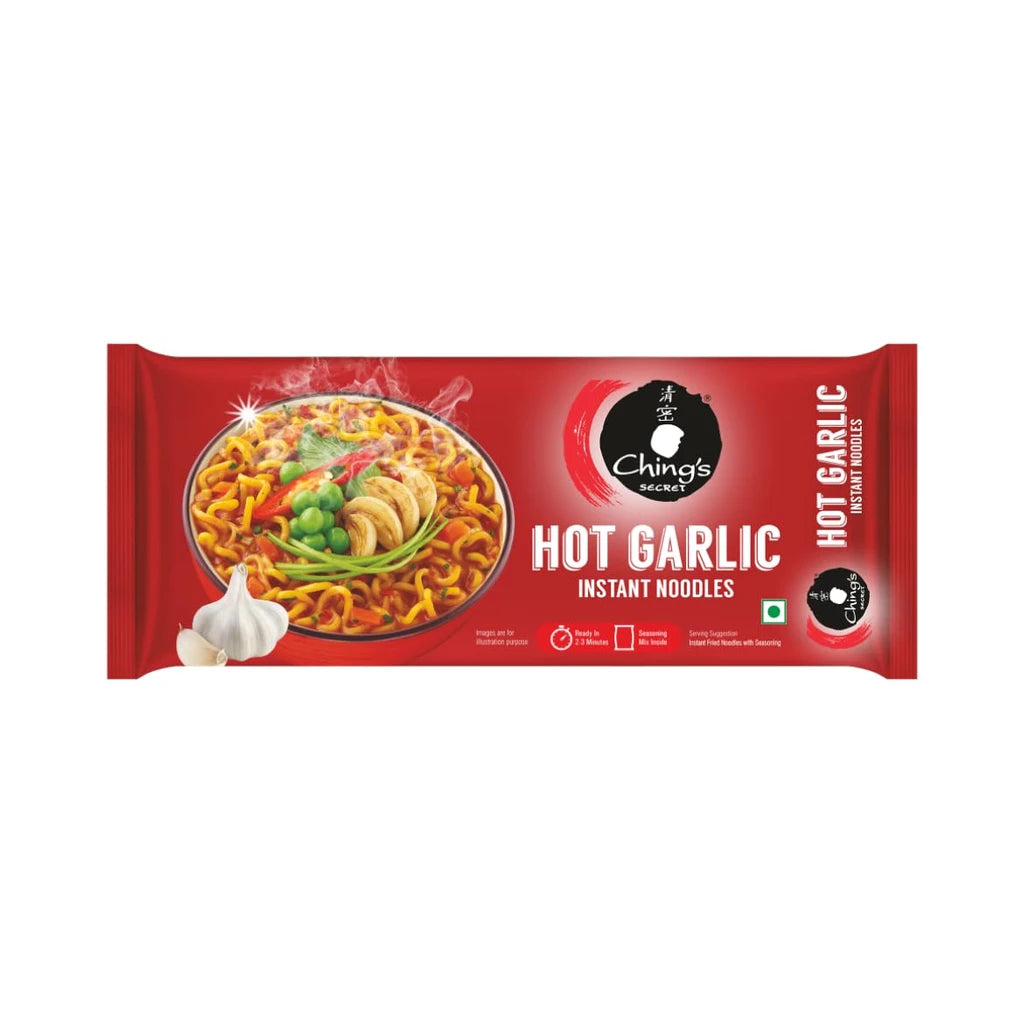 Ching's Hot Garlic Instant Noodles 240g - image 1