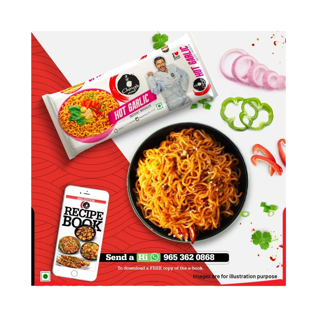 Ching's Hot Garlic Instant Noodles 240g - image 3