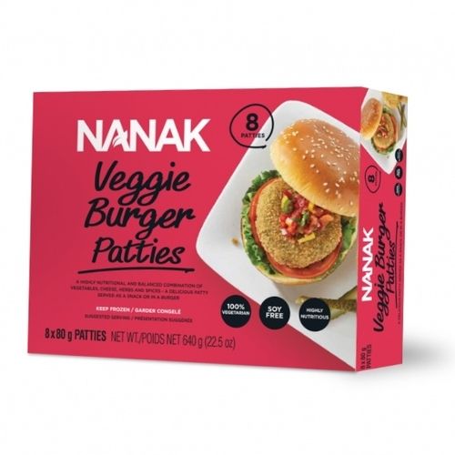 Nanak Veggie Burger Patties 640g