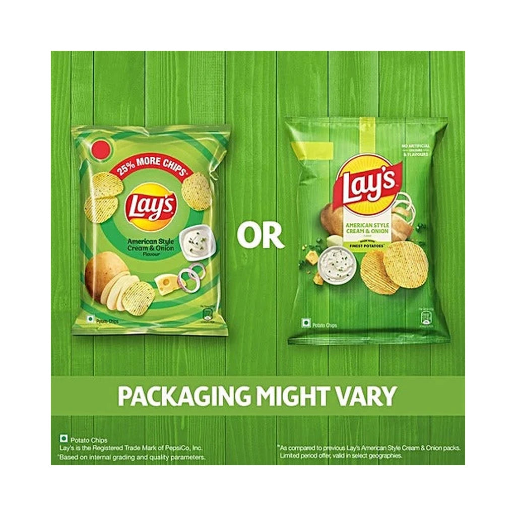 Lay's American Style Cream & Onion Chips 52g - image 3