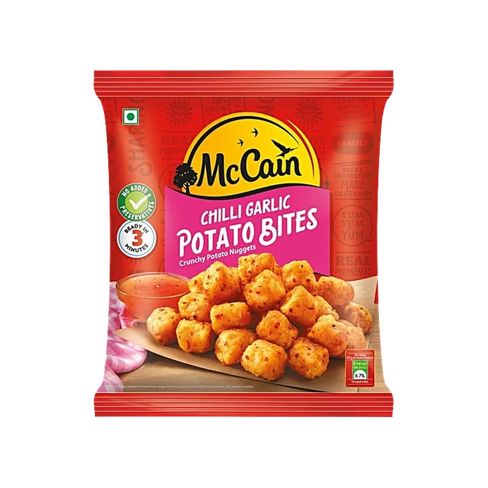 McCain Chilli Garlie Potato Bites 420g