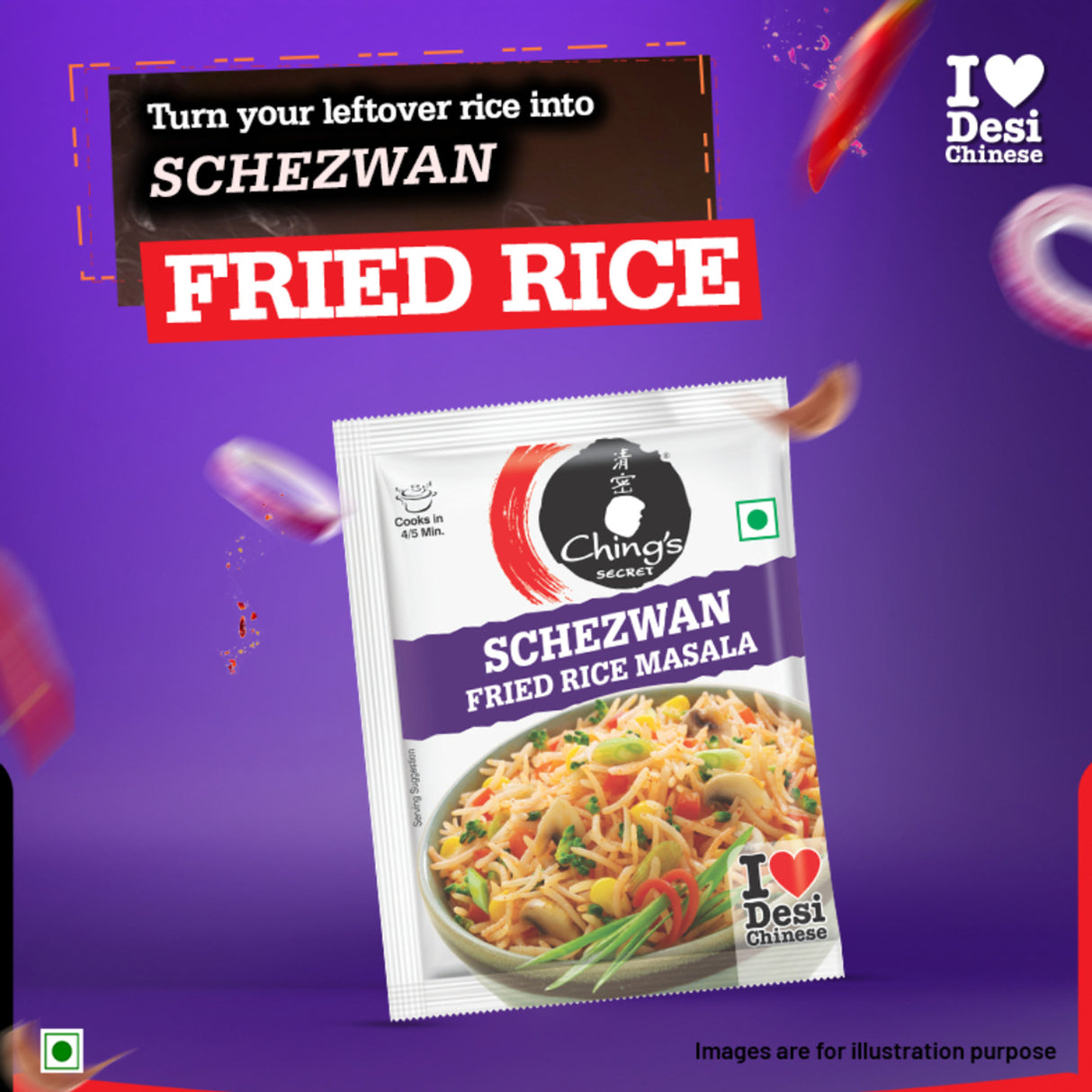 Ching's Schezwan Fried Rice Masala 20g