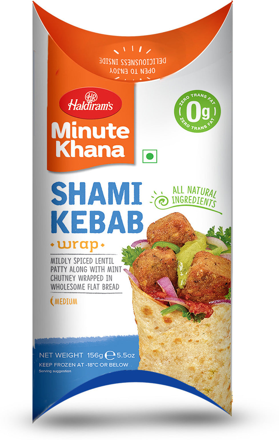 Haldirams Shami Kebab 156g