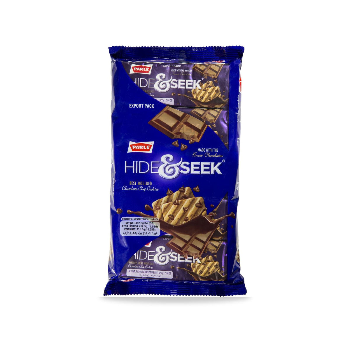 Parle G Hide & Seek Biscuits 412.5g (Value Pack)