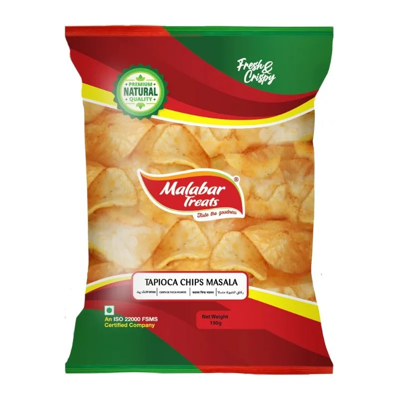 Malabar Treats Potato Chips Masala 200g