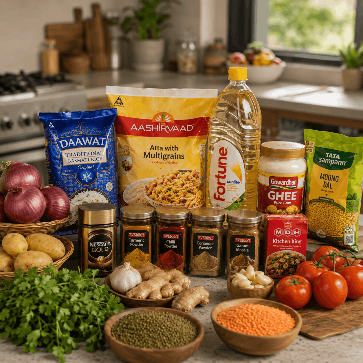 Everyday Essentials Every Indian Kitchen Needs