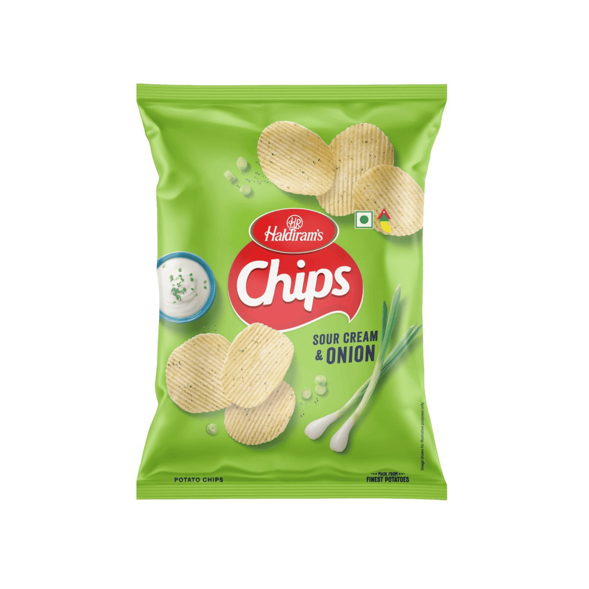 Haldiram Cream Sour Cream Onion Chips