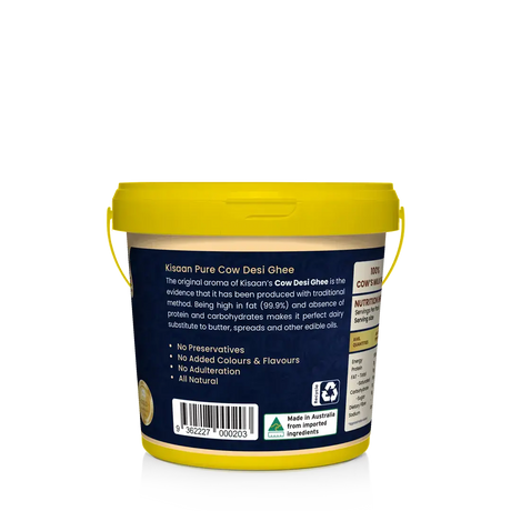 Kisaan 100% Pure Australian Cow Desi Ghee 2L