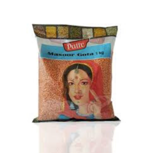 Pattu Red Whole Lentils (Masoor Gota) 1kg