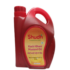 Shudh Kachi Ghani Mustard Oil 2L
