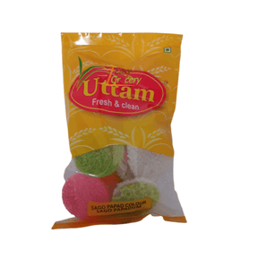 Uttam Sago Pappadam Colour 200g