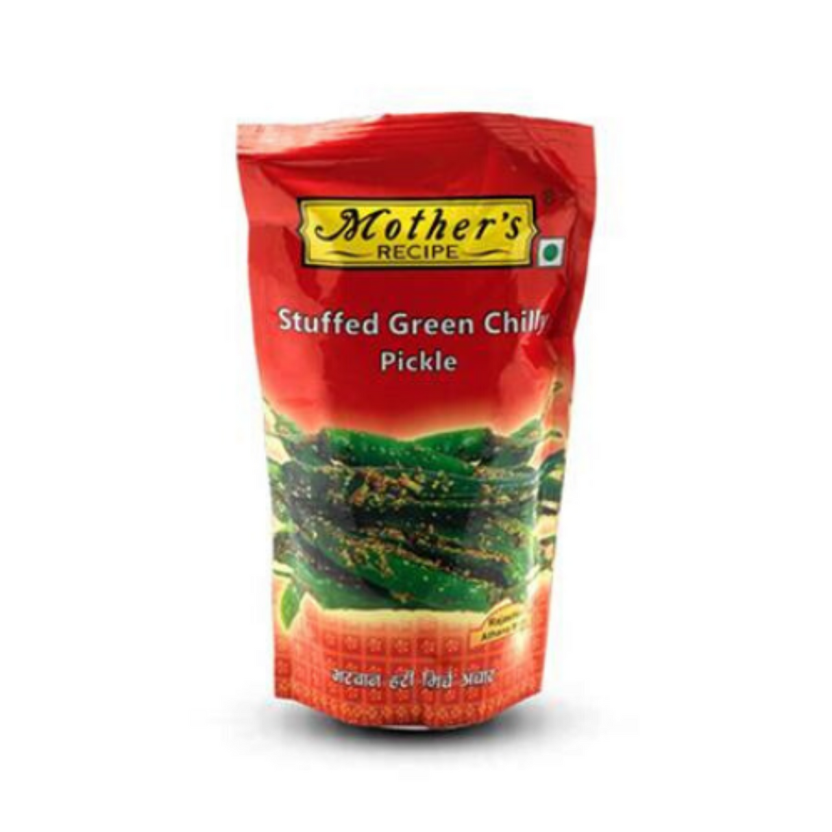 Mother's Recipe Stuffed Green Chilli Pickle 200g