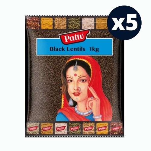 Pattu (Masoor Dal) Black Lentils 5kg