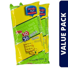 Britannia 50-50 Maska Chaska Biscuits 62g x 6 (Value Pack)