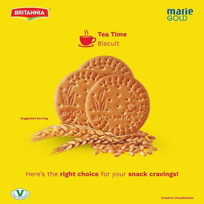 Britannia Marie Gold Biscuits 600g (Value Pack)