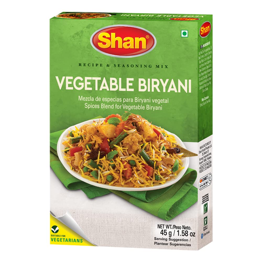 Shan Vegetable Biryani Masala 45g
