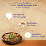 Daawat Quick Cooking Brown Basmati Rice 1kg