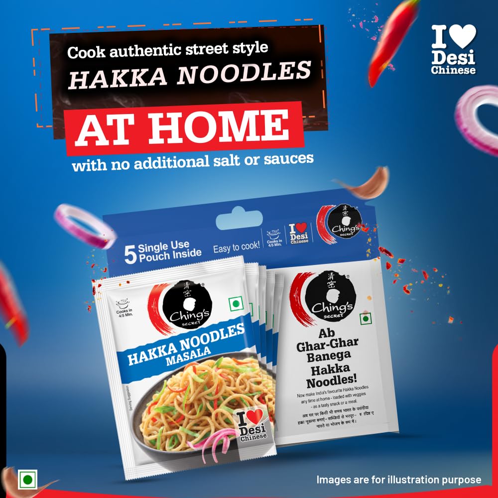 Ching's Chowmein Hakka Noodles Masala 100g