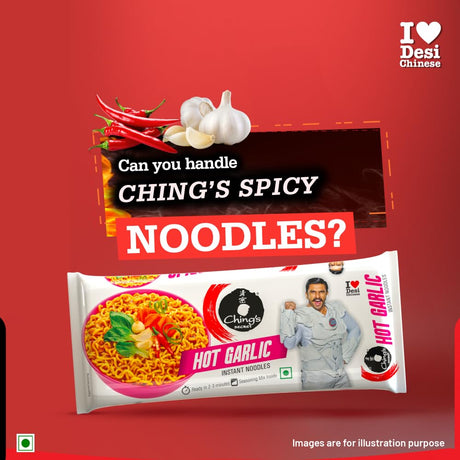 Ching's Hot Garlic Instant Noodles 240g