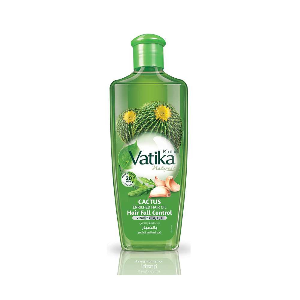 Vatika Cactus Hair Oil 200ml (Hair Fall Control)