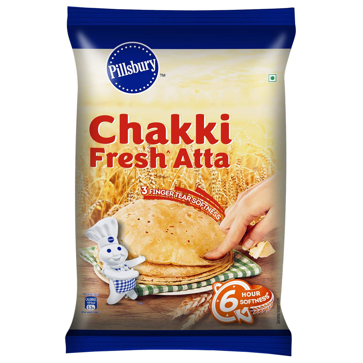Pillsbury Chakki Atta (Wheat Flour) 10kg