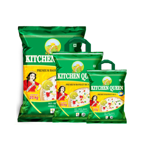 Kitchen Queen Premium Basmati Rice 20kg (Medium Grain)