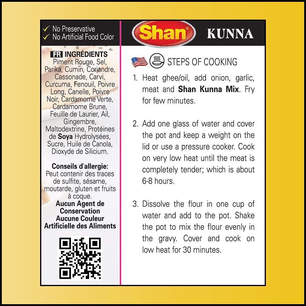 Shan Kunna Masala 50g