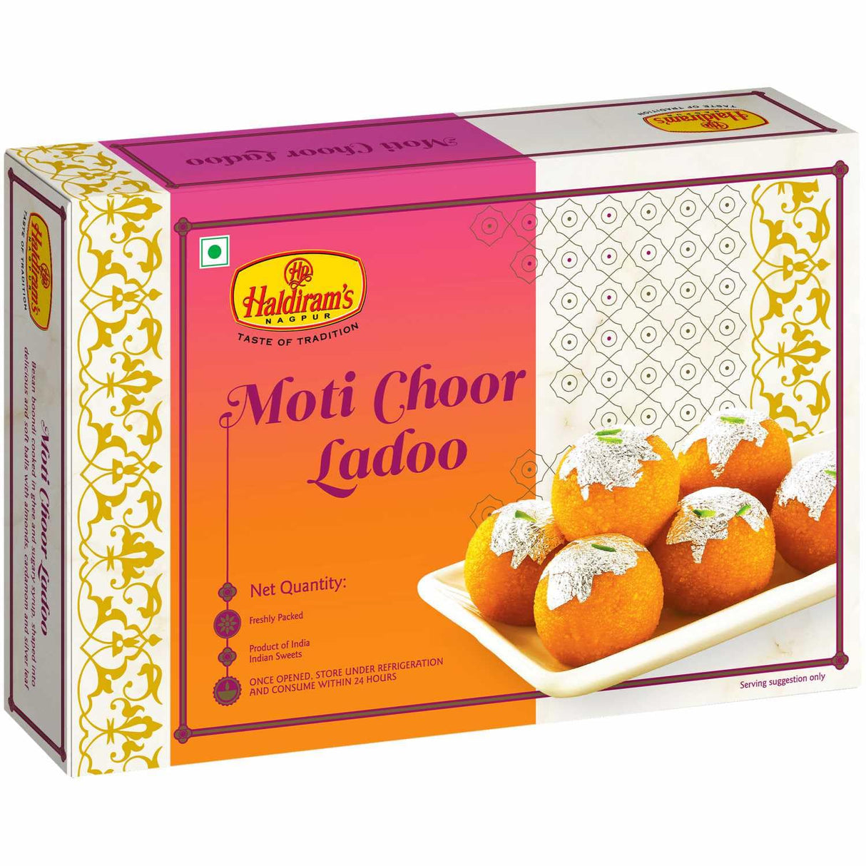 Haldiram's Motichoor Laddoo 250 Gms