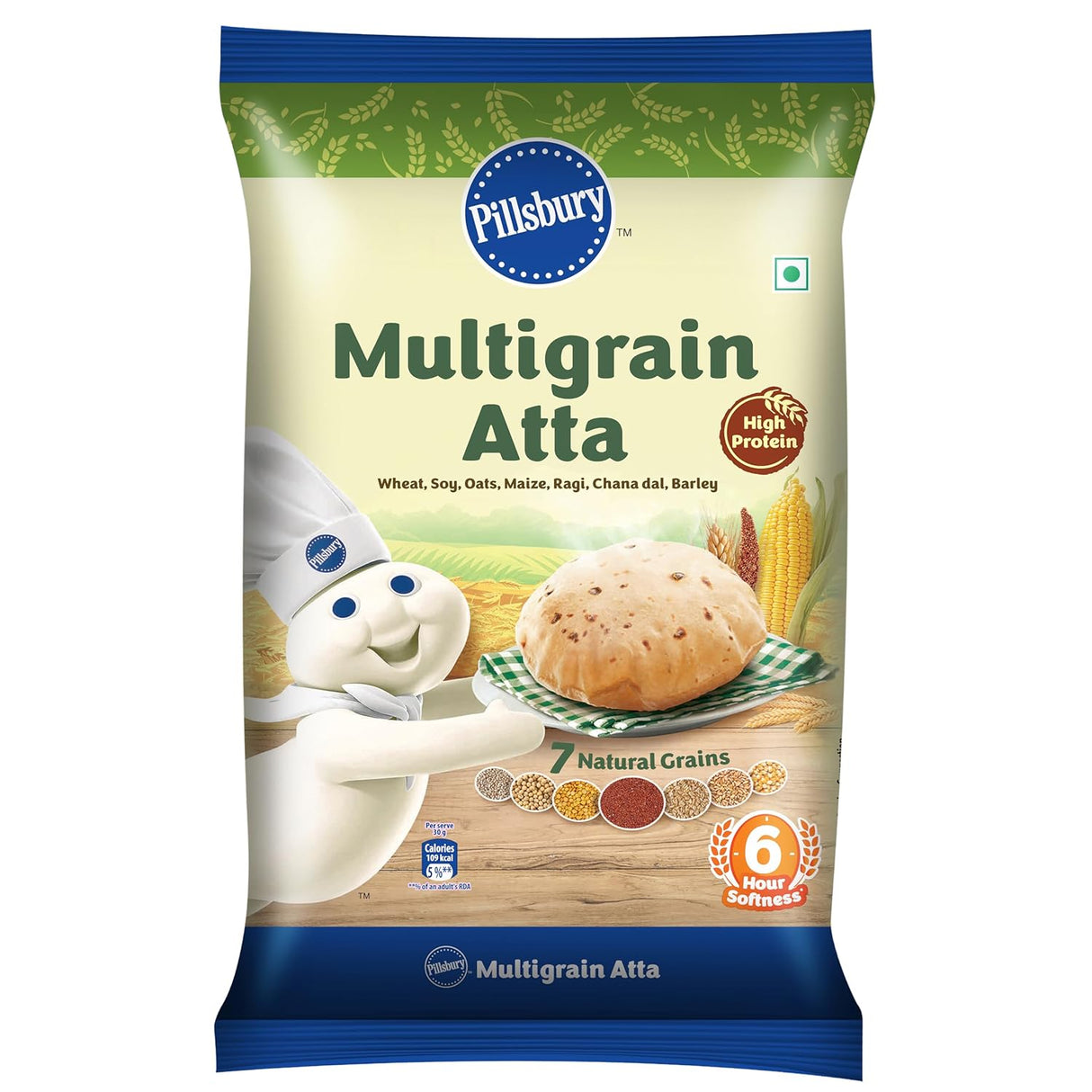 Pillsbury Multigrain Atta (Wheat Flour) 5kg
