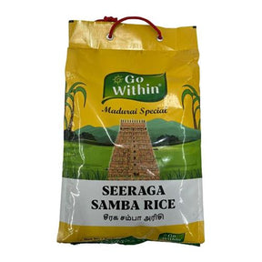 Go Within Seeraga Samba Rice 4.54kg Madurai Special