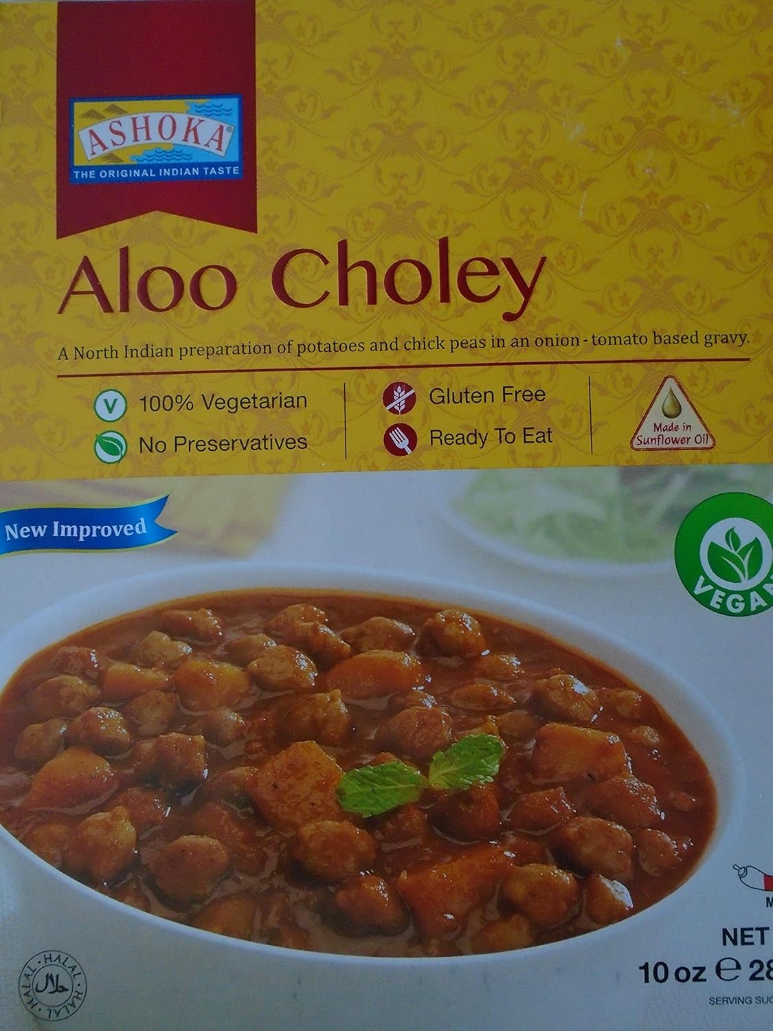 Ashoka Aloo Choley 280g