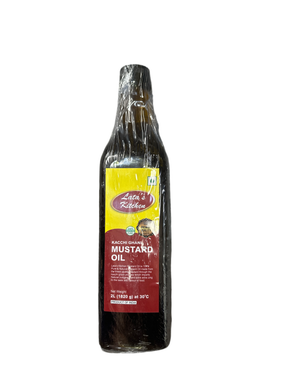 Lata's Kitchen Kacchi Ghani Mustard Oil 2 Litres