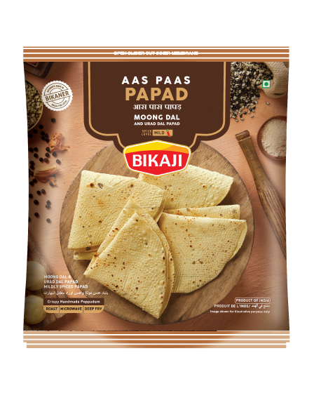 Bikaji Aas Paas Papad 250g