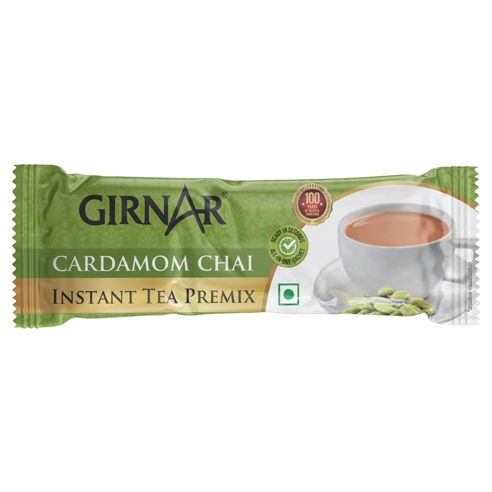 Cardamom Chai Instant Tea 140g (10 bags)- Girnar
