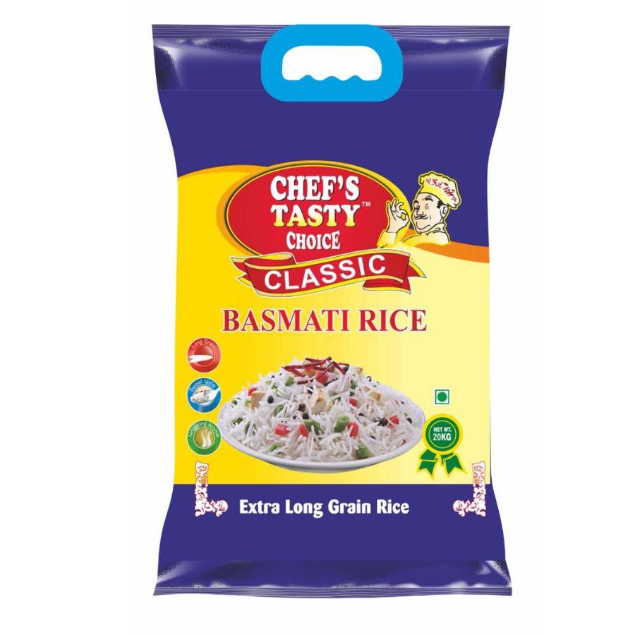 Chef's Tasty Choice Extra Long Classic Basmati 20kg