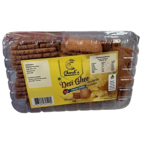 Cherab's Desi Ghee Atta Biscuits 950g
