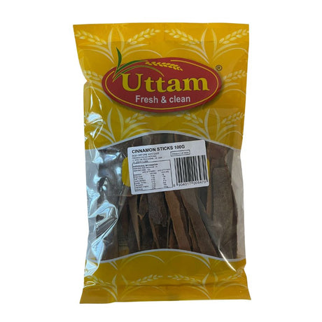 Uttam Cinnamon Barks (Sticks) 100g