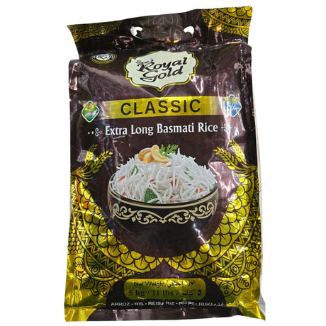 Royal Gold Classic Basmati Rice (Extra Long Grain) 5kg