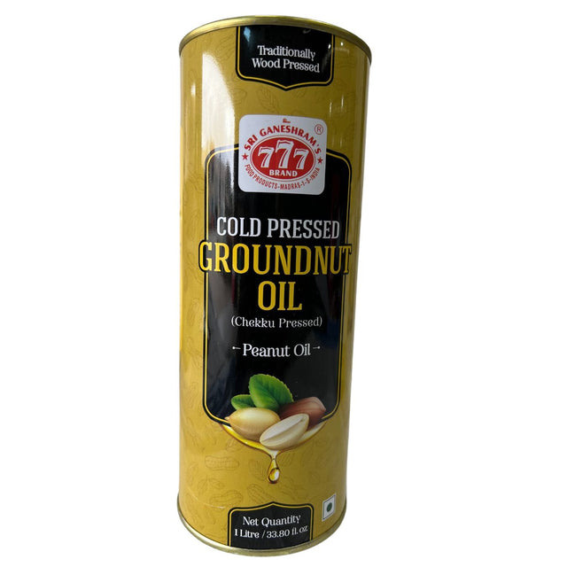 777 Brand Coldpressed Groundnut Oil 1L