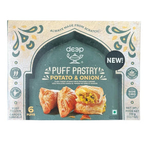 Deep Potato Onion Puff pastry 6pcs