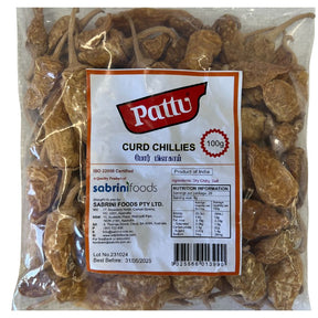 Pattu Dry Chilly Curd 100g