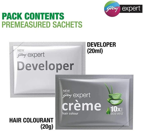 Godrej Hair Colour Cream (Natural Brown) 20ml+20ml