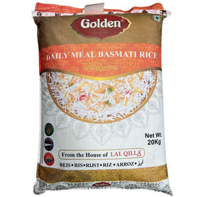 Lal Qilla Golden Daily Meal Basmati Rice 20kg