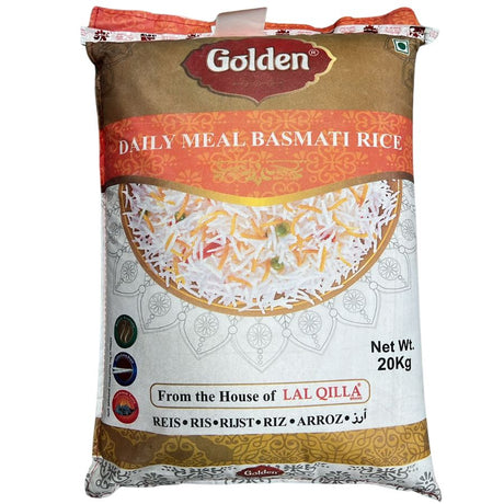Lal Qilla Golden Daily Meal Basmati Rice 20kg